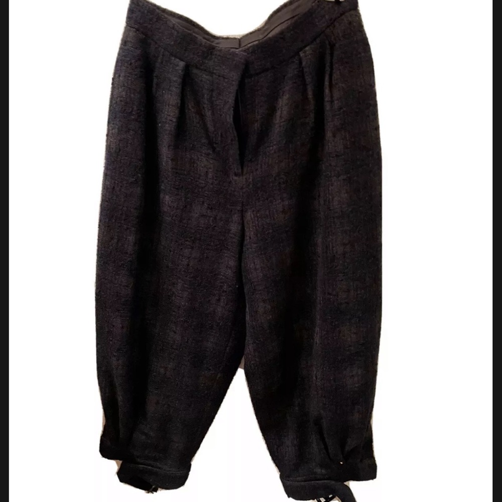 AUTH Chanel NWT Rare Runway Grey Blue Jodhpurs Edinburgh FR 34 GORGEOUS